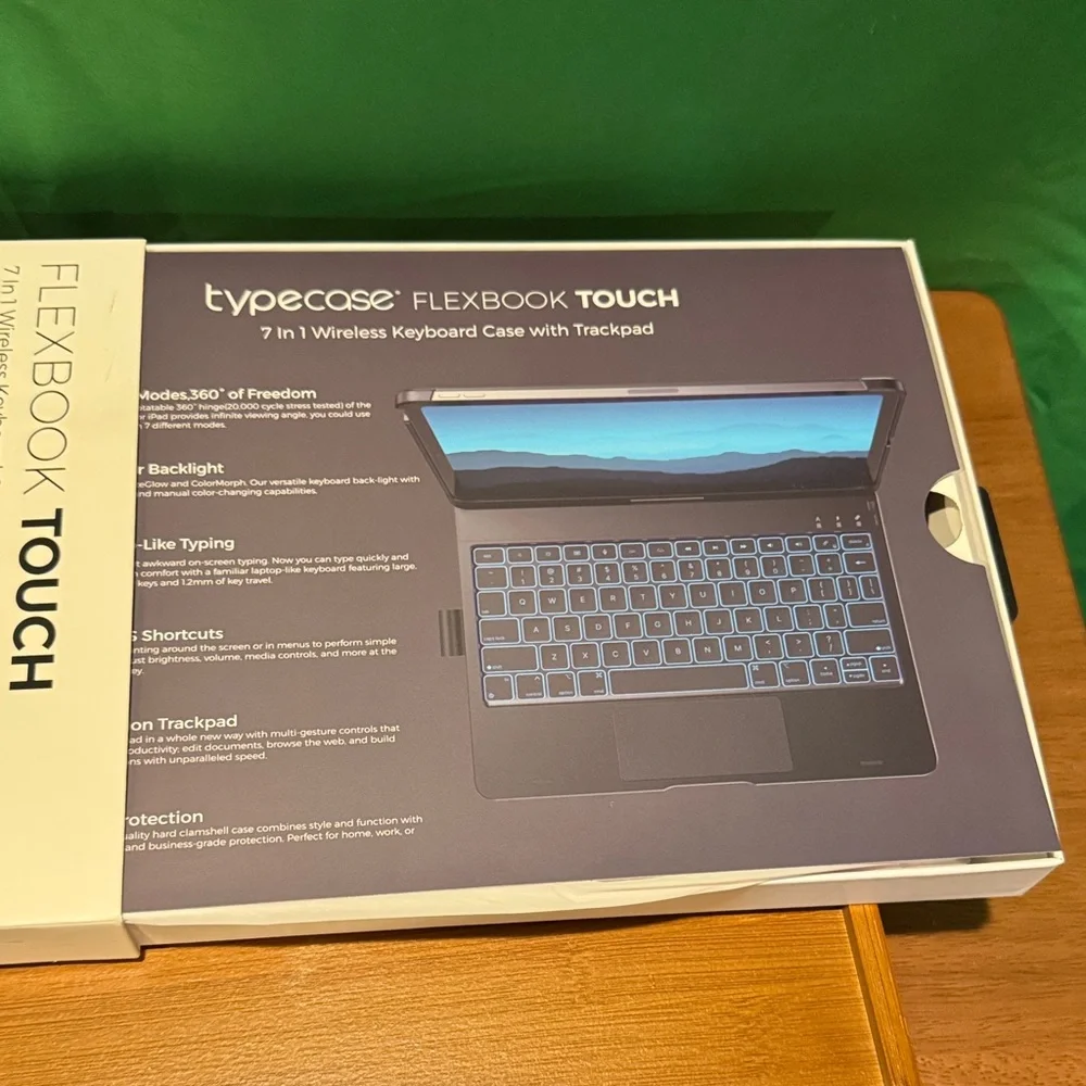 FLEXBOOK TOUCH Light Pink type case with Trackpad